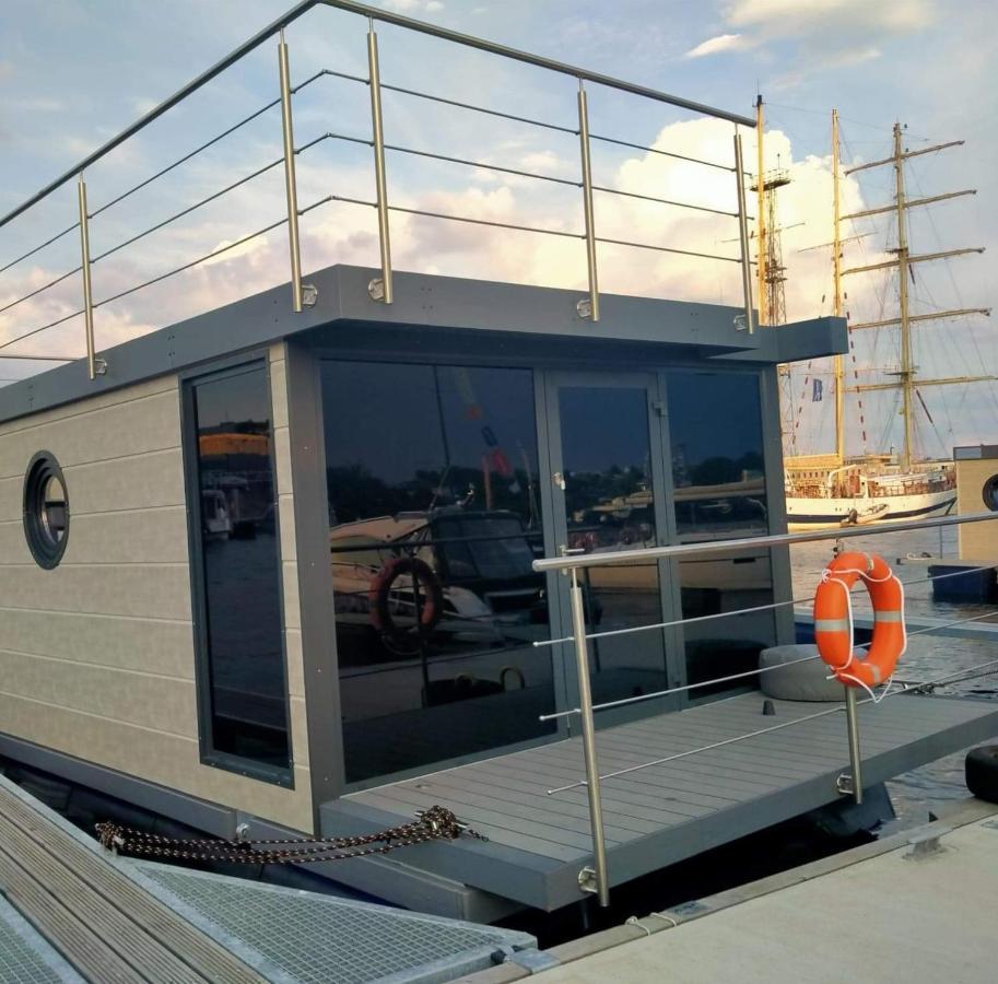 Hausboot - Domy Na Wodzie - Houseboat Porta Mare - Odradream Szczecin Exterior photo
