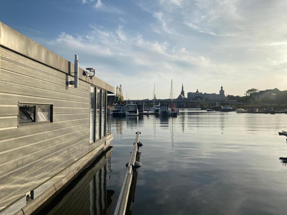Hausboot - Domy Na Wodzie - Houseboat Porta Mare - Odradream Szczecin Exterior photo