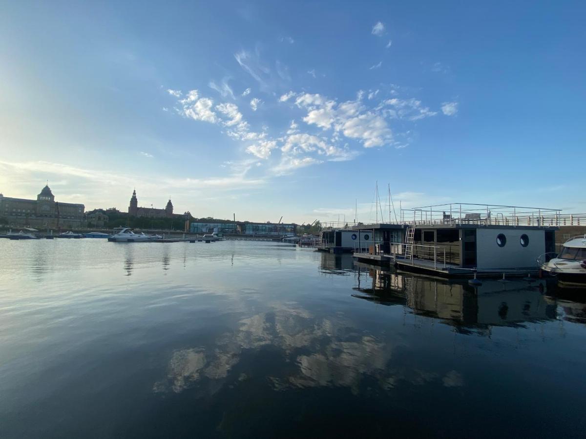 Hausboot - Domy Na Wodzie - Houseboat Porta Mare - Odradream Szczecin Exterior photo