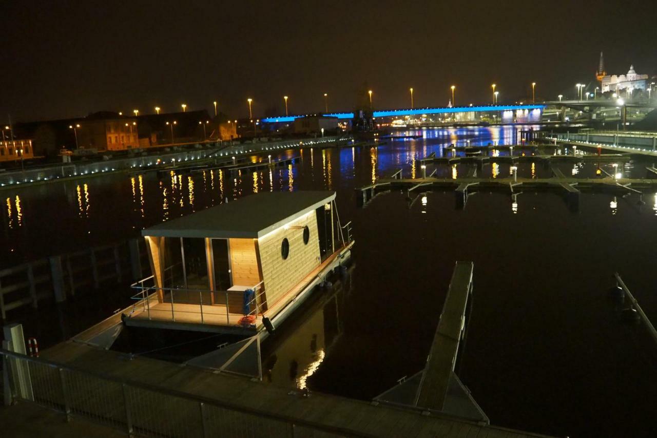Hausboot - Domy Na Wodzie - Houseboat Porta Mare - Odradream Szczecin Exterior photo