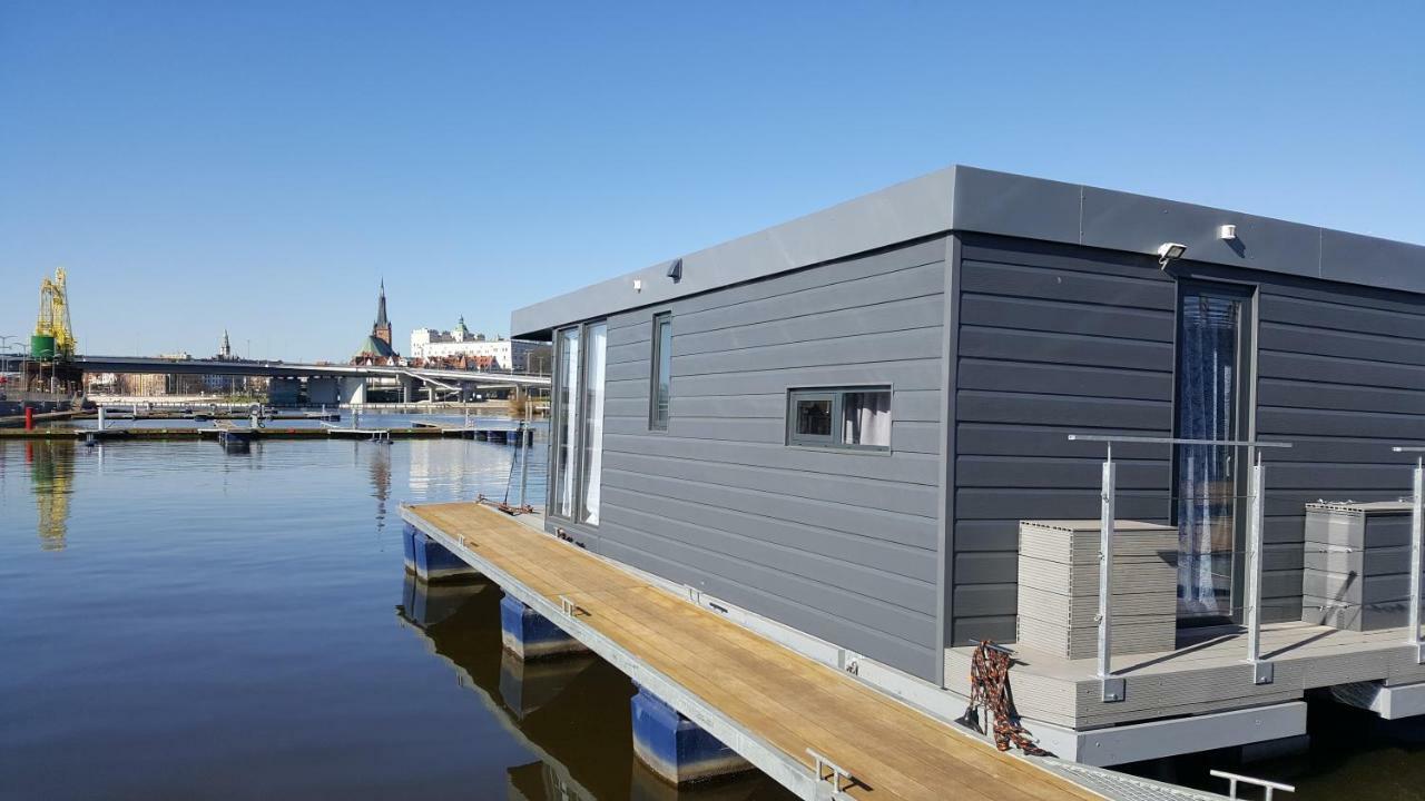 Hausboot - Domy Na Wodzie - Houseboat Porta Mare - Odradream Szczecin Exterior photo